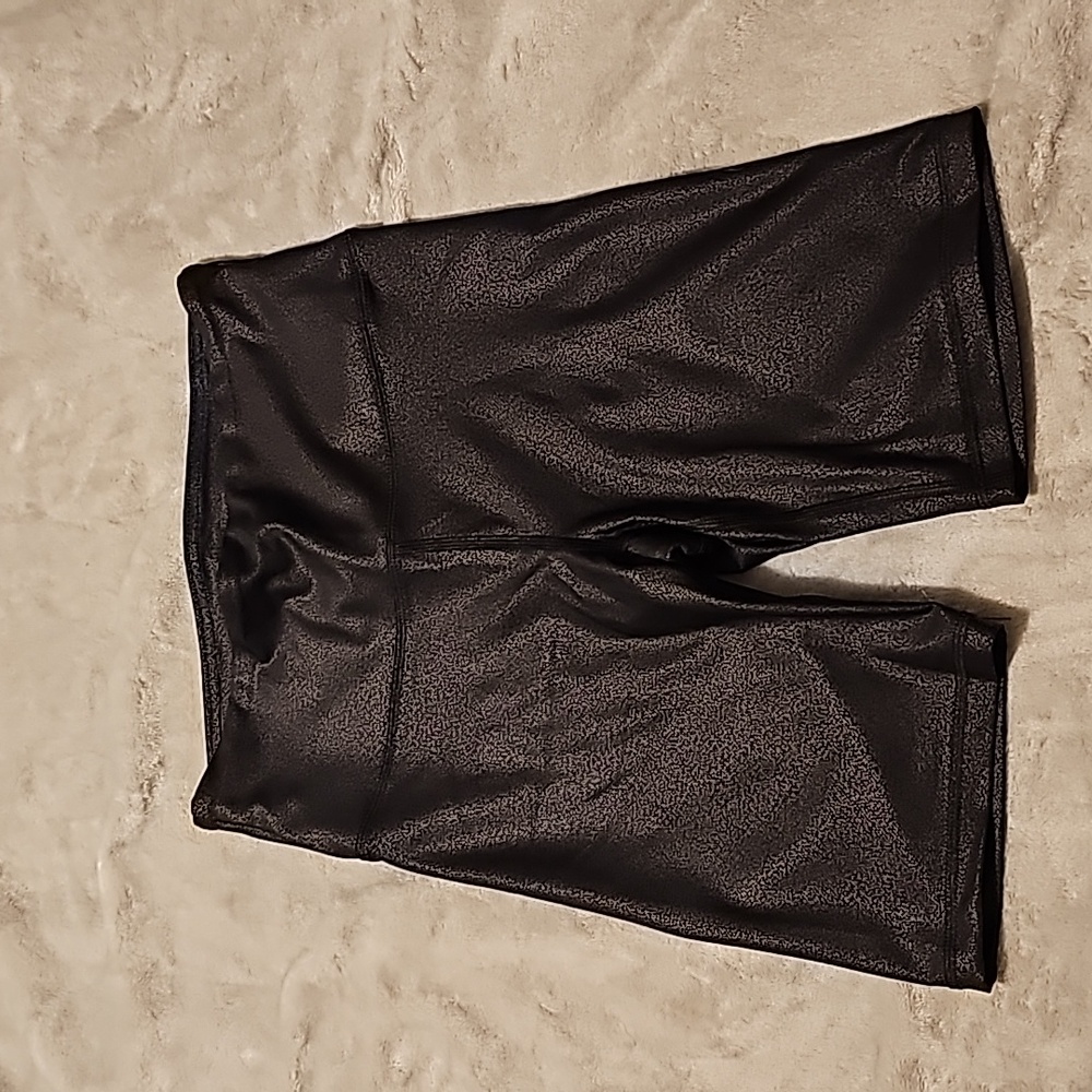 Biker Shorts Faux Leather